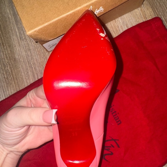 Christian Louboutin Vibrant Pink Heels - Picture 6 of 11